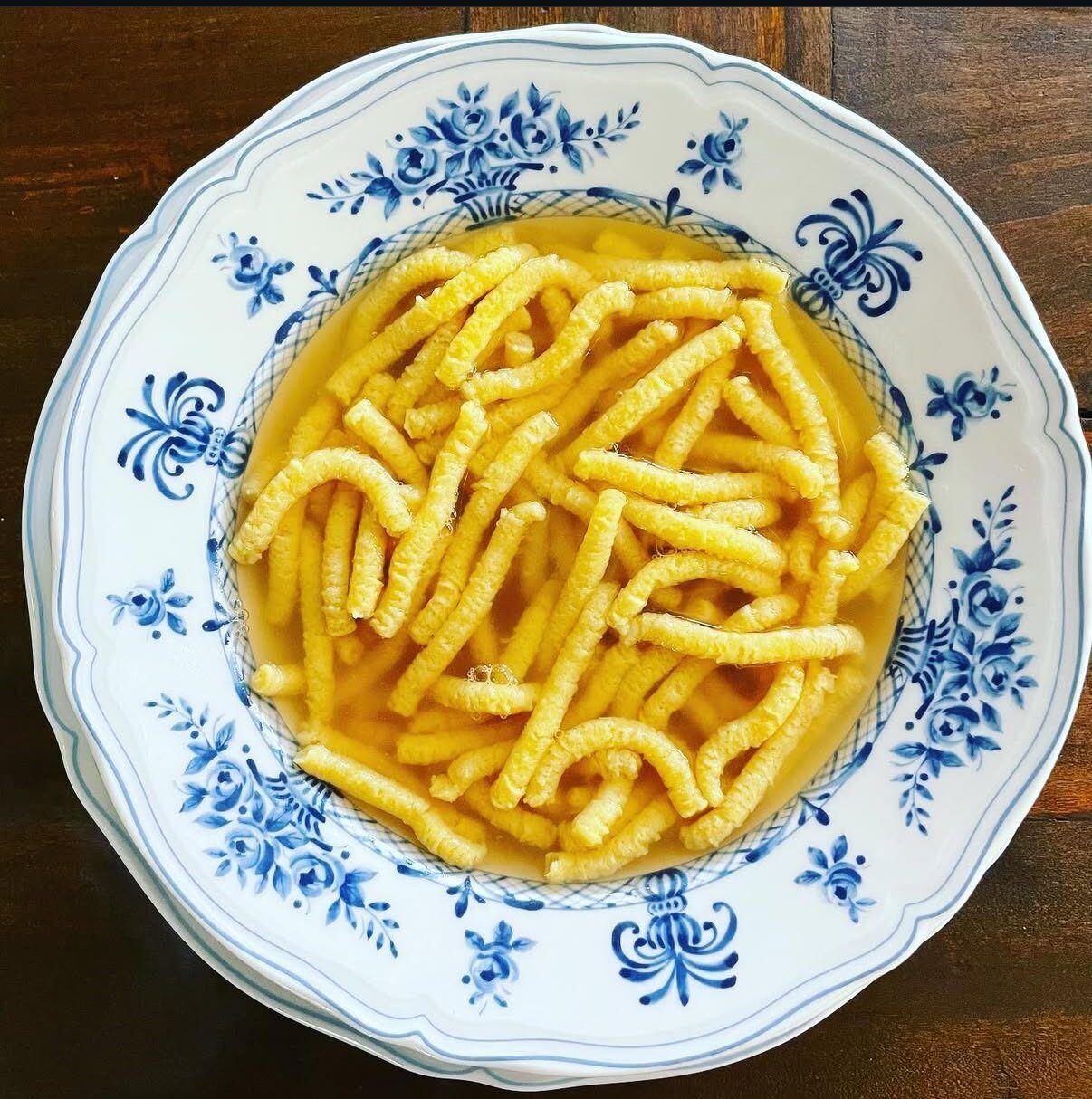 Passatelli romagnoli in brodo di Paganello