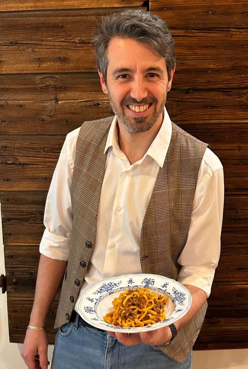Curzul al ragù di castrato, ricetta tradizionale faentina
