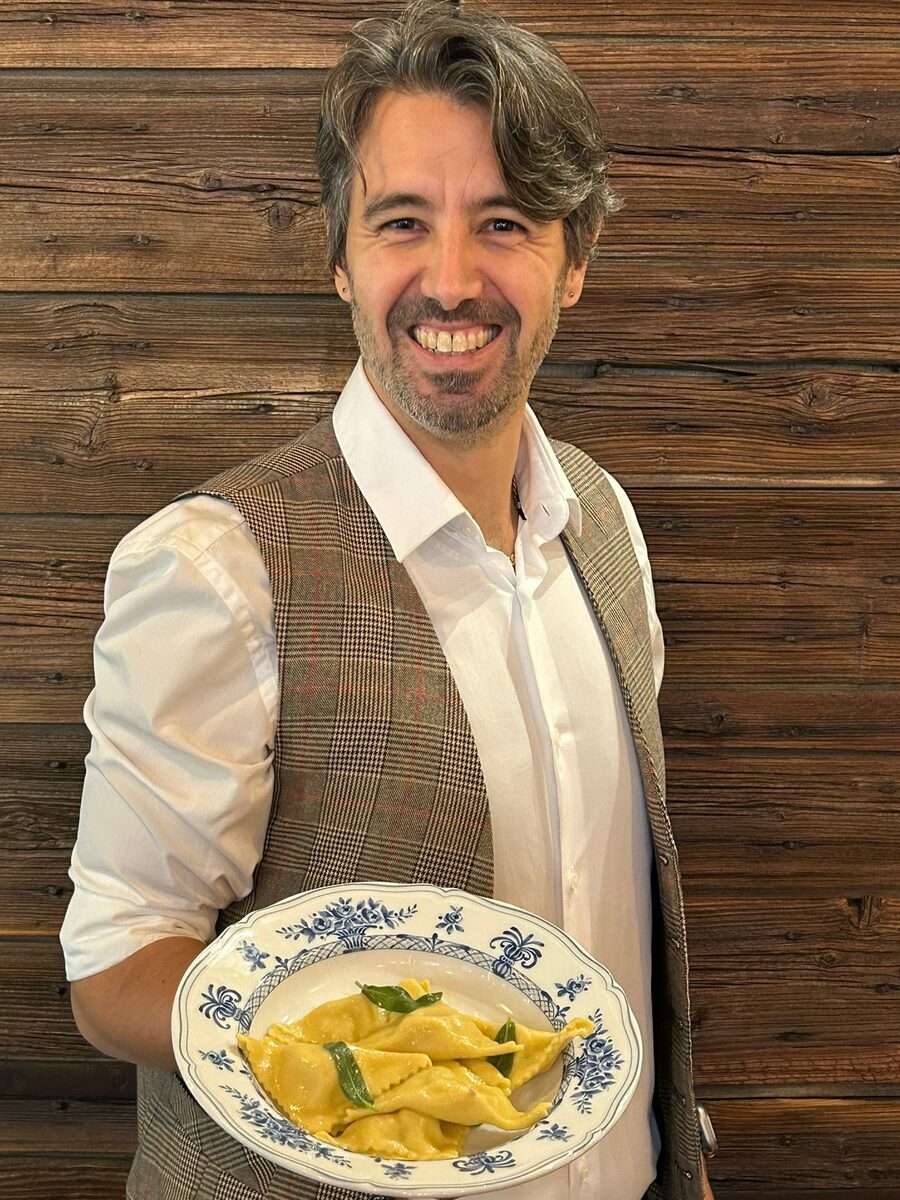 Urciòn cesenati al burro e salvia, pasta ripiena tradizionale romagnola