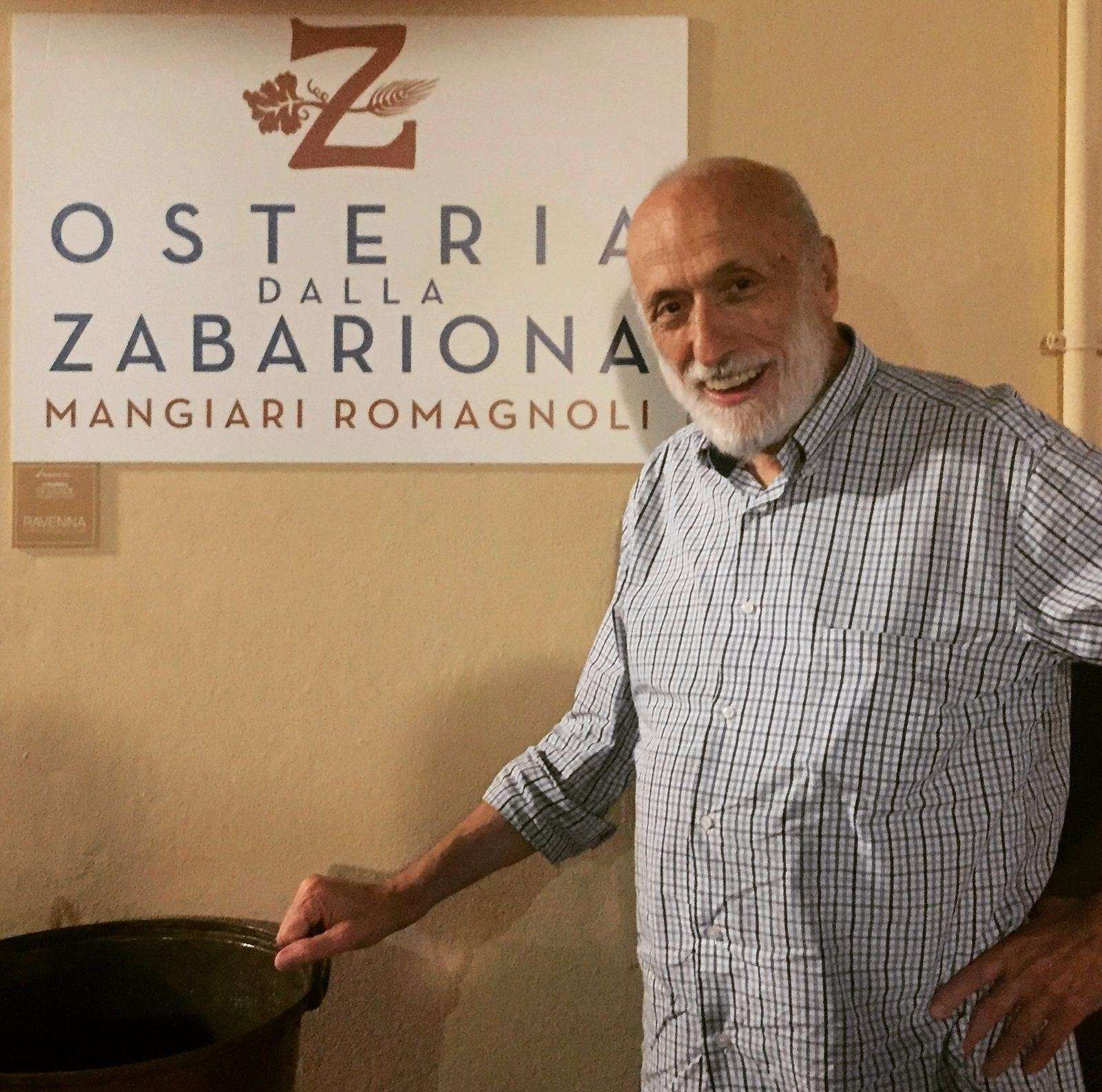 Carlo Petrini all’Osteria dalla Zabariona
